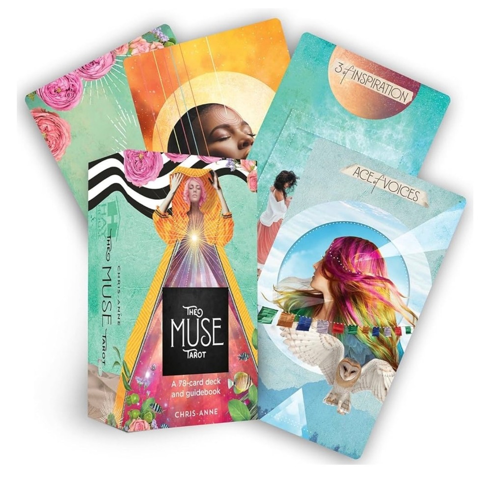 The Muse Tarot Deck Chris Anne‎ 78 Card Deck and Guidebook